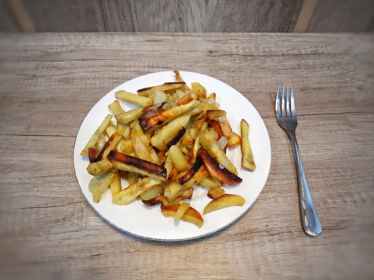 Получается намного вкуснее и полезнее жареной картошки!