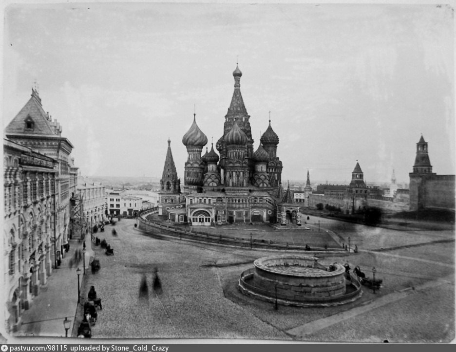 Фото красная площадь старые