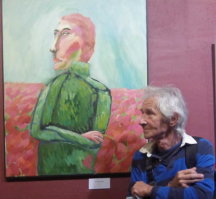 В поле маков. Холст, 2021
