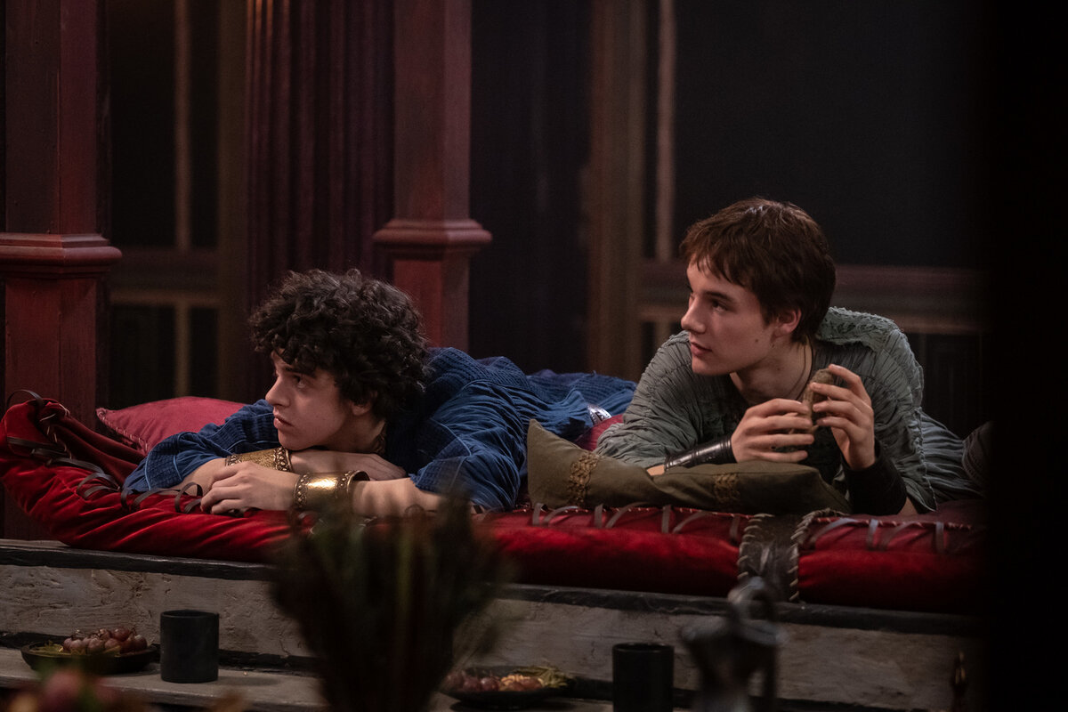                                       Тиберий и Друз.Кадр из сериала "Домина"