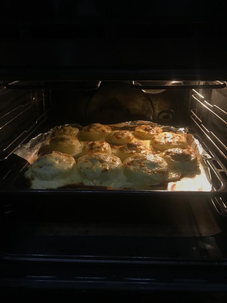 Кабачки под сырной шубой