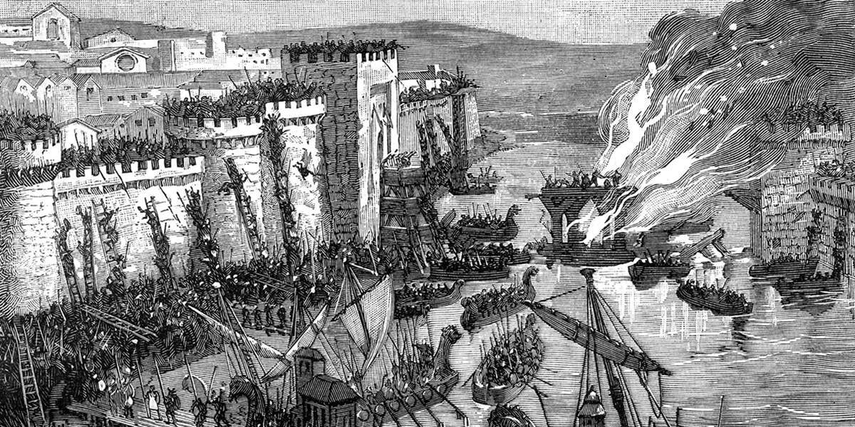 Норманы у стен Парижа