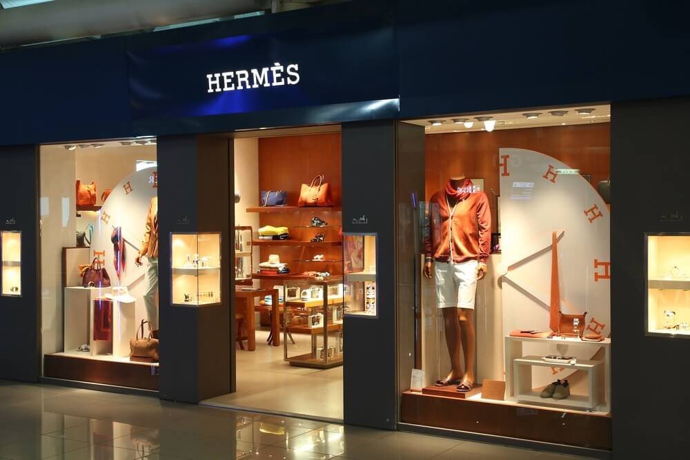 Магазин Hermes.