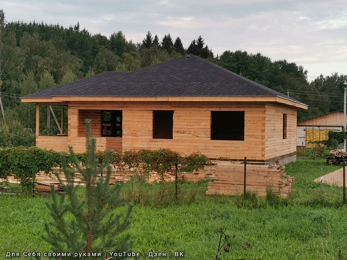 Дом из классического бруса