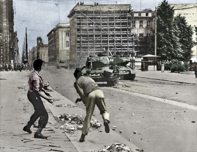 "Мармеладный бунт", ГДР, 1953 год