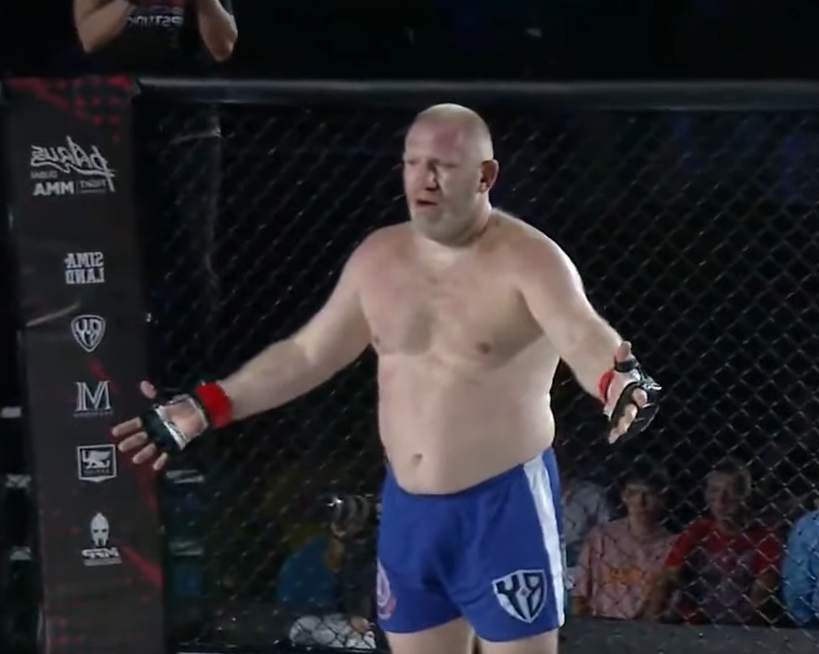 Фото с поединка Сергей Харитонов vs Фабио Мальдонадо