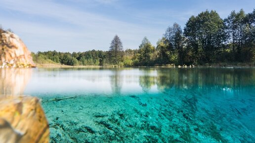 Почему в этих озерах в Татарстане такая голубая вода? Поехали разберёмся