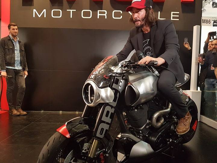 Keanu Reeves мотомастерская