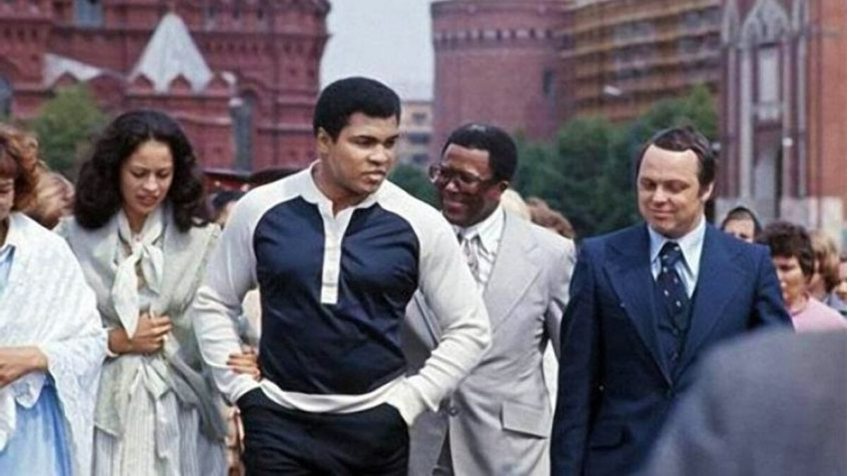 Мухаммед Али на Красной Площади