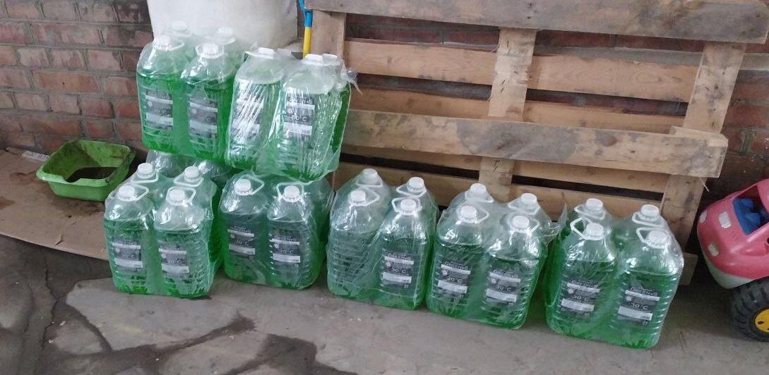 Часть товара, который скоро отправится заказчику