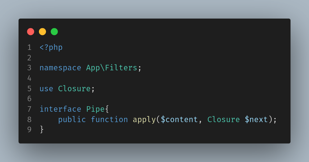 Файл pipe.php в каталоге app/filters