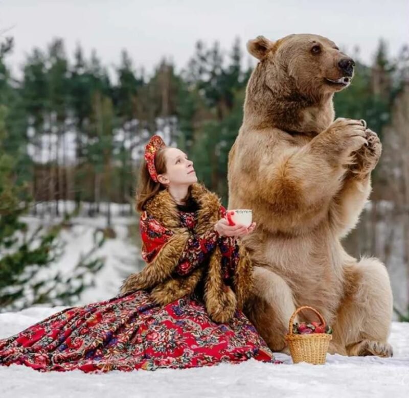 Такой добренький, хороший мишка