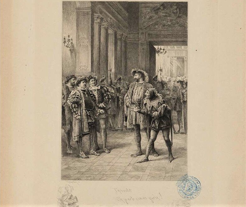 Что случилось с Трибуле, придворным шутом, который пнул французского короля Франциска I перед дворянами?
