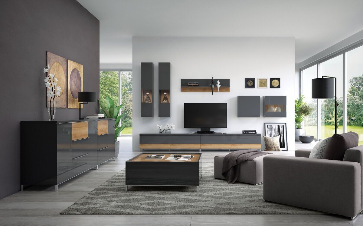 Предметы мебели Onyx для оформления гостиной