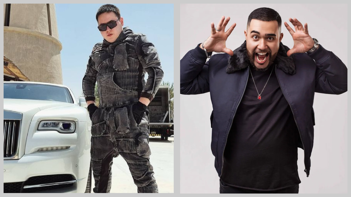 Победитель Гремми по СНГ Imanbek и  JAH KHALIB. Коллаж выполнен автором канала "Блог Melody Best"