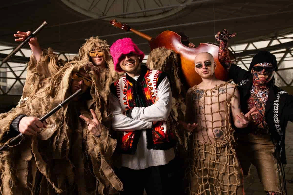 Изображение группы взято с www.eurofestifalnews.com Группа Kalush Orchestra
