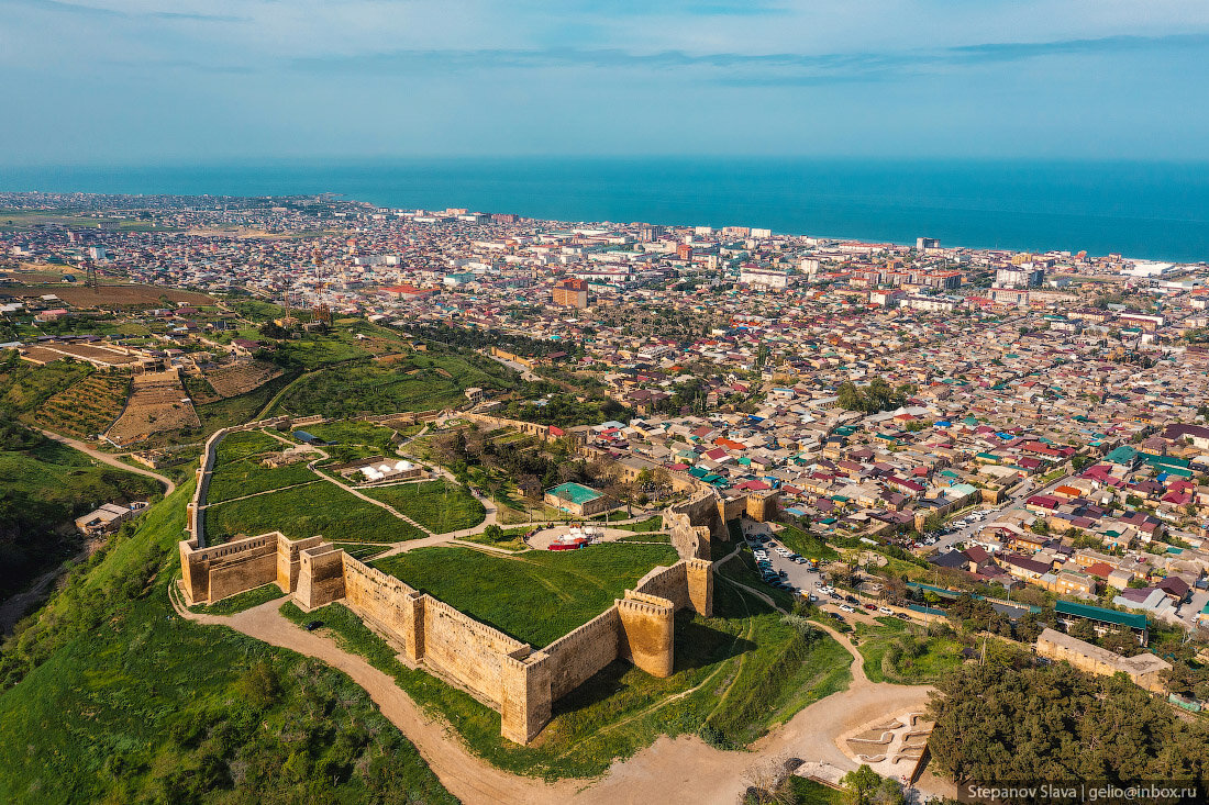 крепость нарын кала в дербенте фото самые красивые