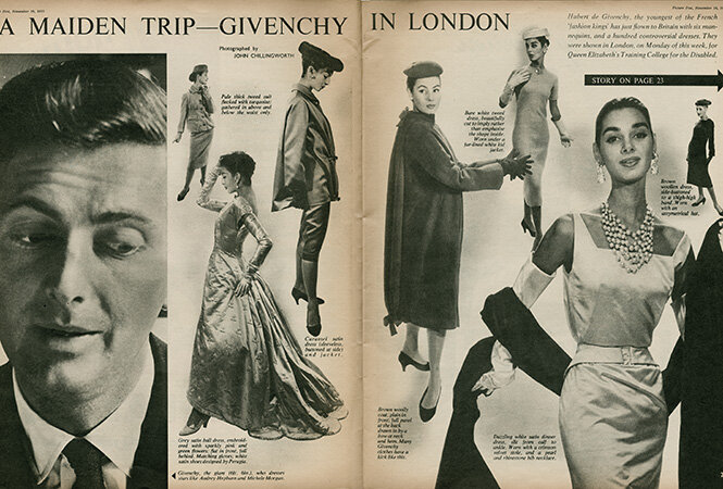 Статья о Живанши из журнала Post, 1955 г.