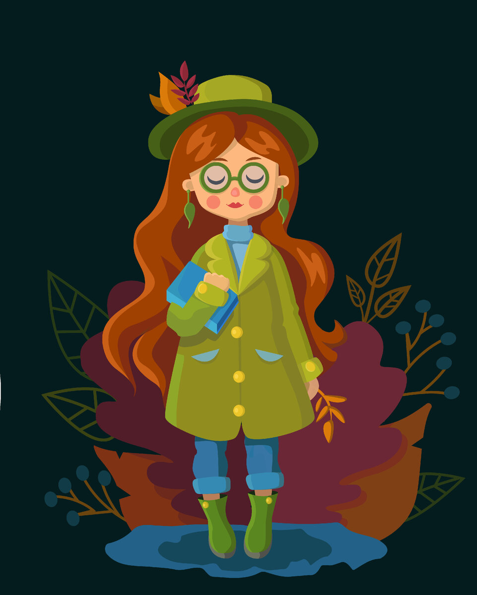 Мой первый персонаж с курсов