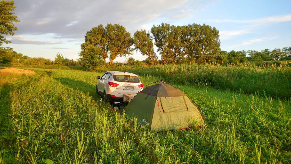 Первая ночёвка