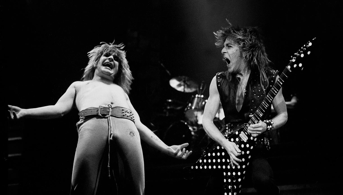 Роадс. Рэнди Роадс и Оззи. Randy Rhoads Ozzy Osbourne. Randy Rhoads and Ozzy. Оззи 1981.