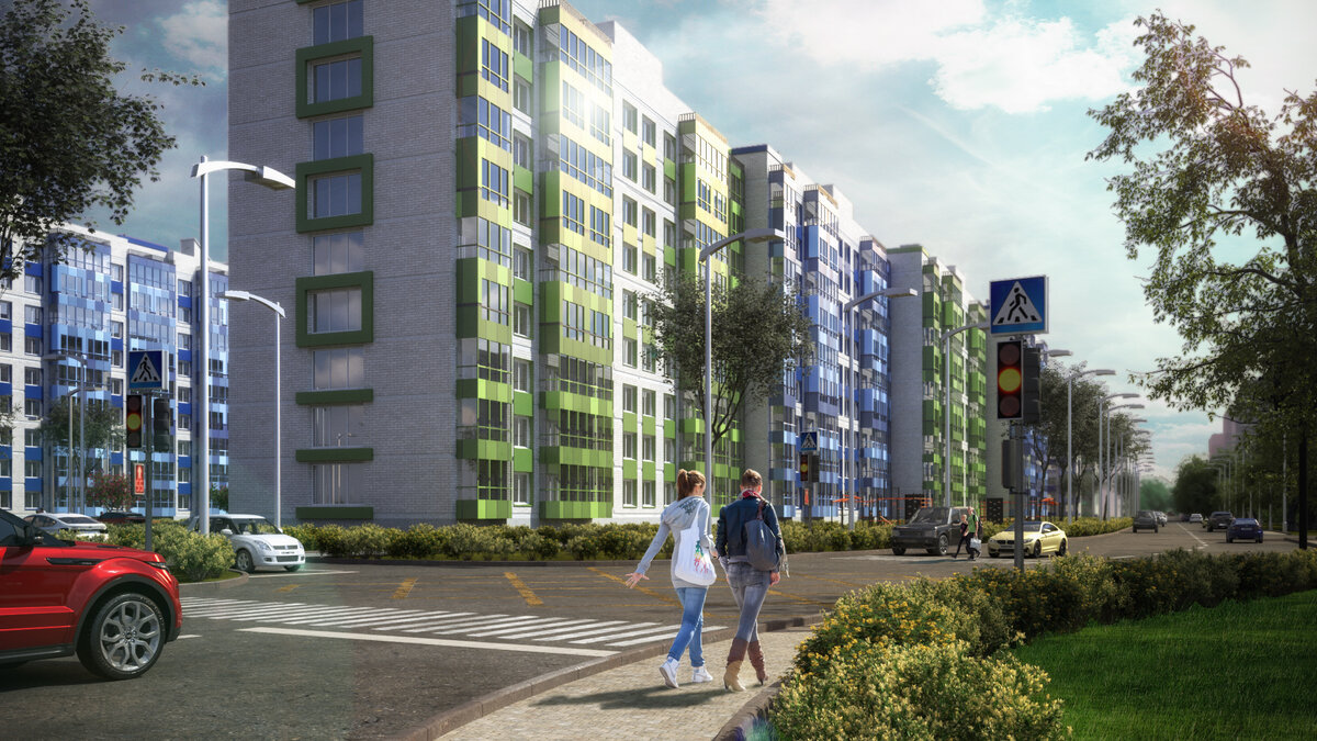 Виртуализация жилого комплекса от компании PlayEstate