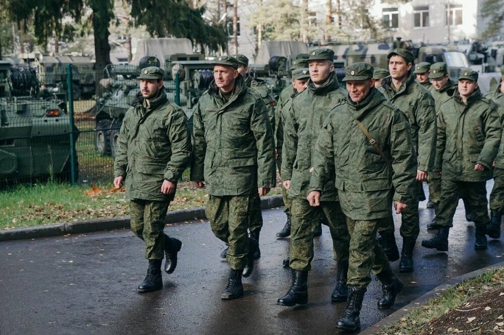 Мобилизованные в Петербурге. Источник: ТГ-канал А. Беглова