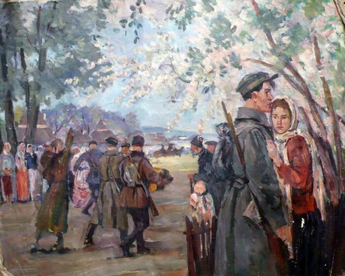 Проводы на войну картина