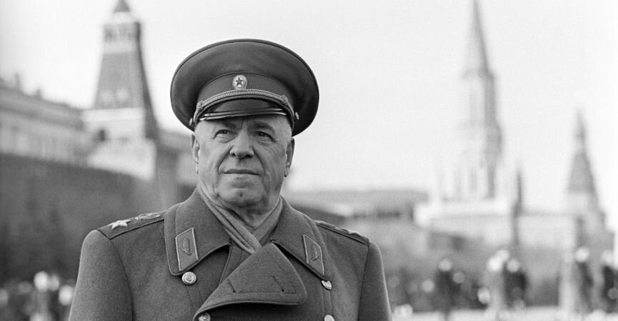 советский маршал Жуков 