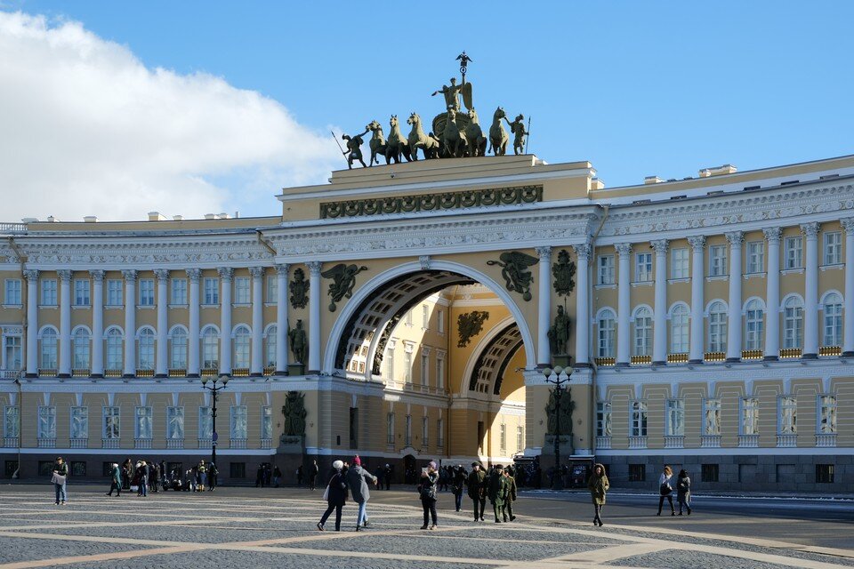     ​Новый вход для посетителей Главного штаба откроется 25 октября Артем КИЛЬКИН