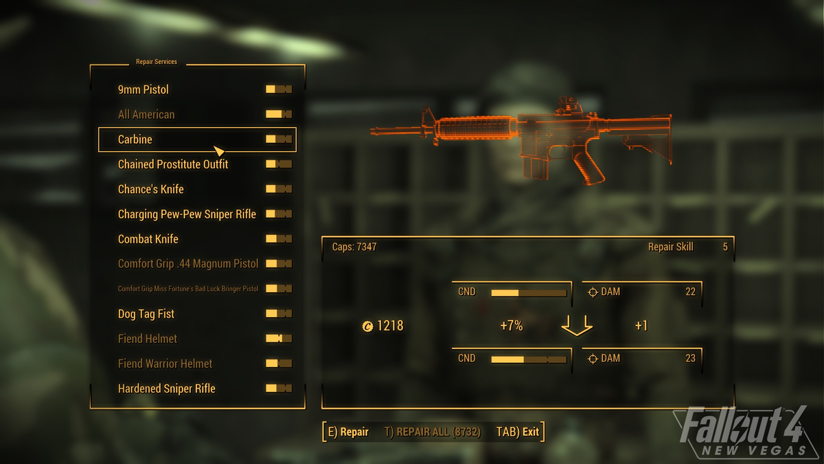 Fallout 4 anti material rifle f4nv фото 46