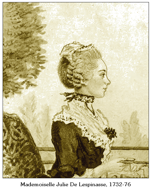 Предмет самоотверженной любви Д’Аламбера - мадемуазель Жюли де Леспинас (1732-1776 гг.). Фото из открытых источников