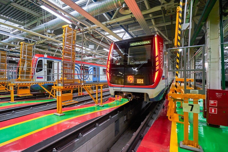     «Руднево» - это самое современное и молодое электродепо столицы. Фото: Е. Самарина. Mos.ru