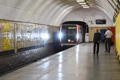    Станция метро Рижская Калужско-Рижской линии Московского метрополитена накануне масштабной реставрации 2020 ©Александр Манзюк РИАМО
