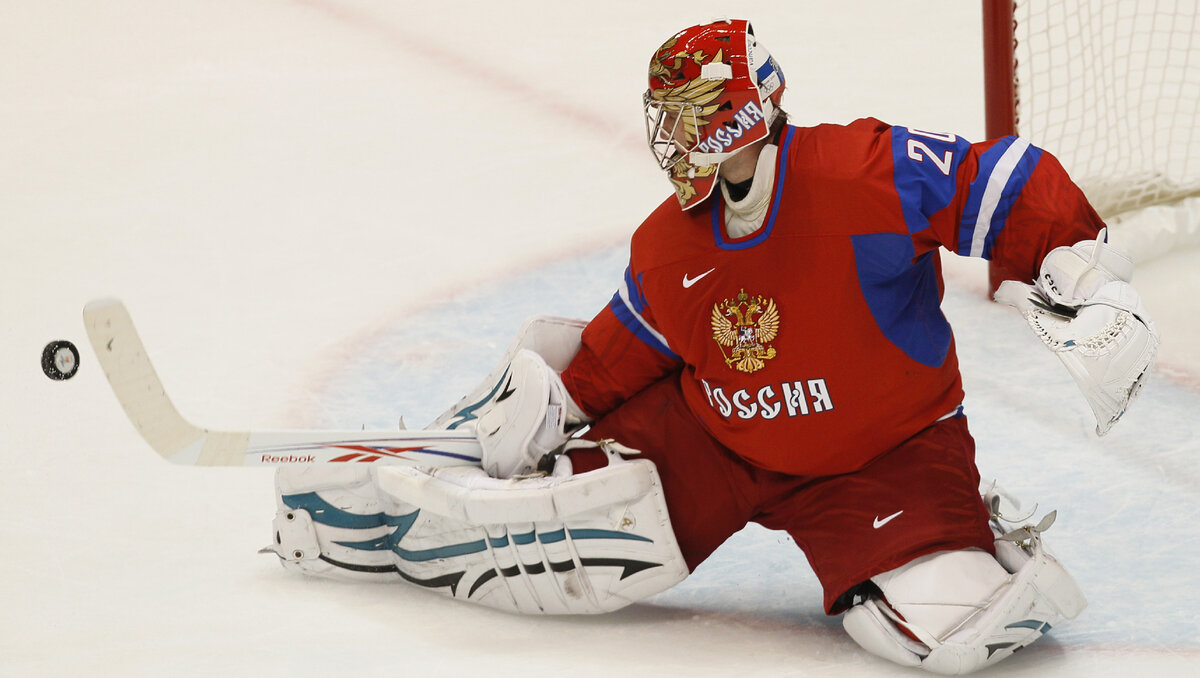 Евгений Набоков в сборной России на Олимпиаде-2010. Фото Александра Вильфа, архив «СЭ»