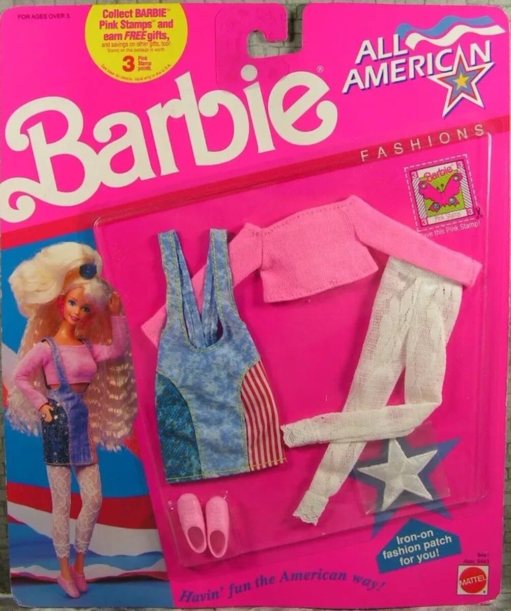 Фото из интернета: Barbie All American fashions