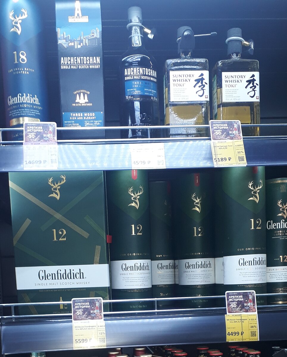 Suntory Toki. 5189 рублей за КУПАЖИРОВАННЫЙ японский виски. "Неслабо зарядили..."