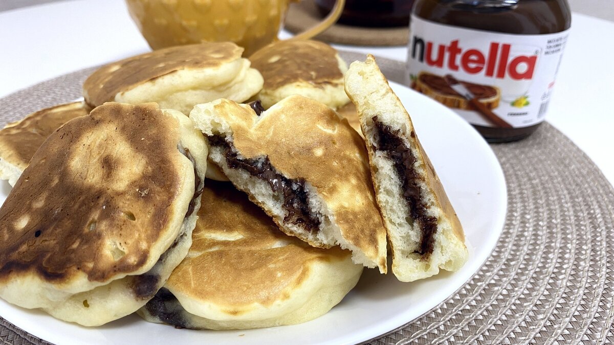    Панкейки с нутеллой