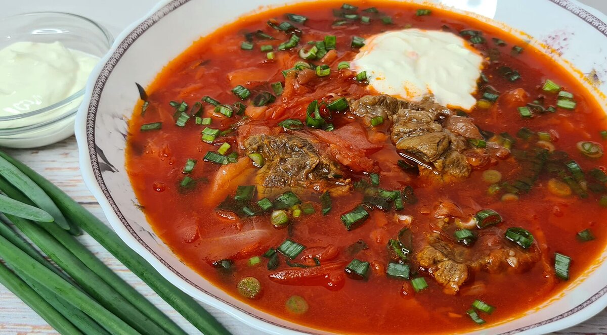 Деревенский обед