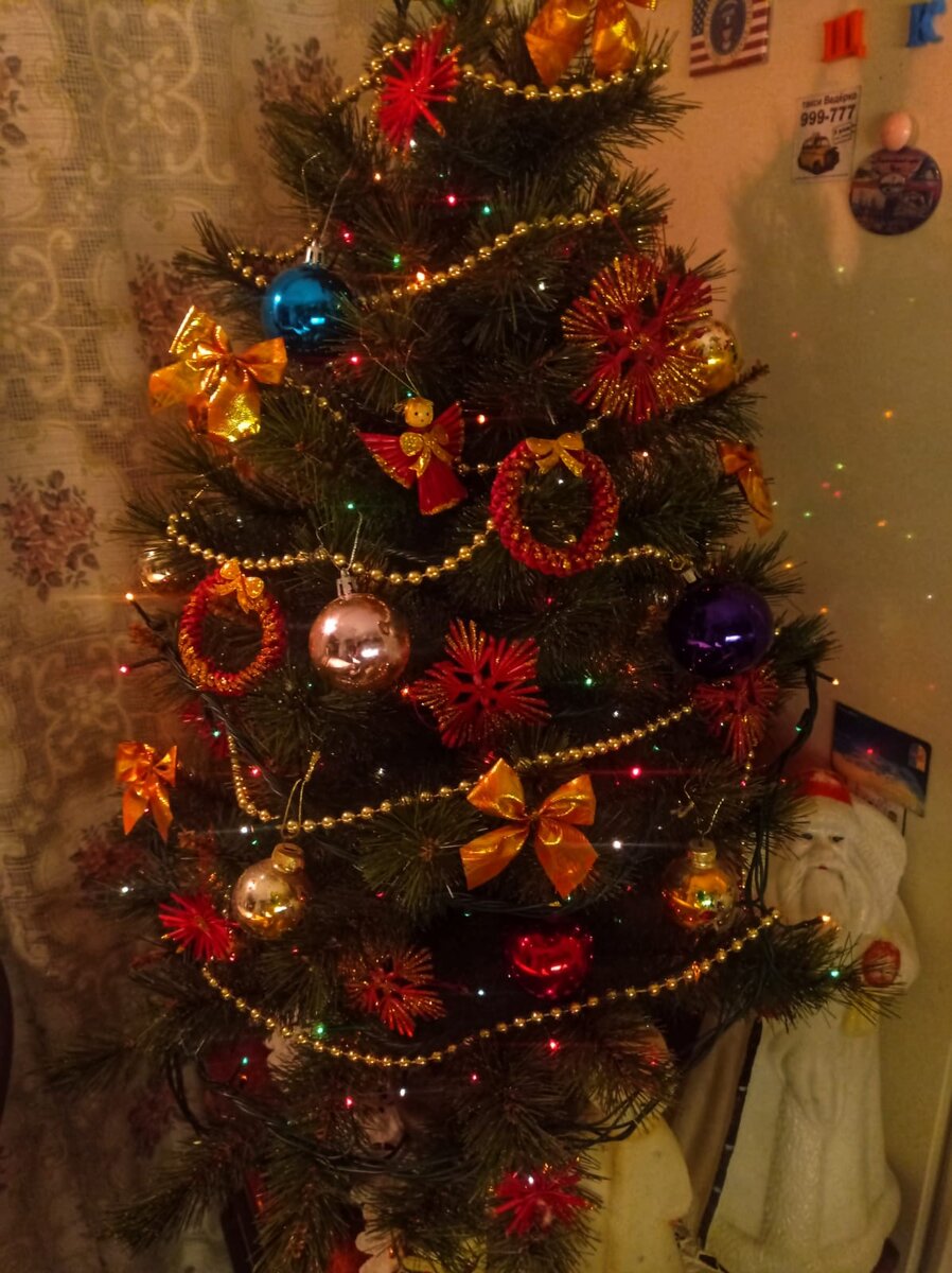 Наша традиционная маленькая ёлочка