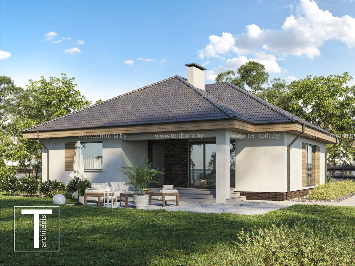 Терраса дома DEDAL