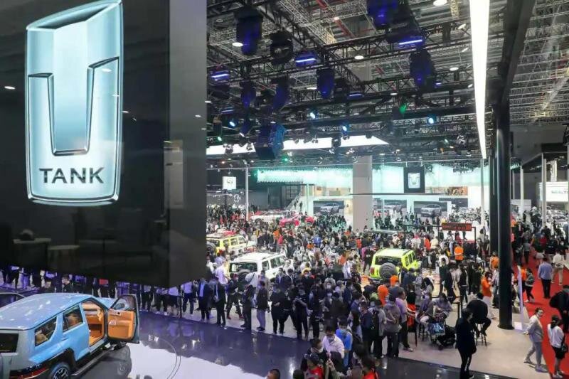 Дебют бренда Tank на Шанхайском автосалоне 2021