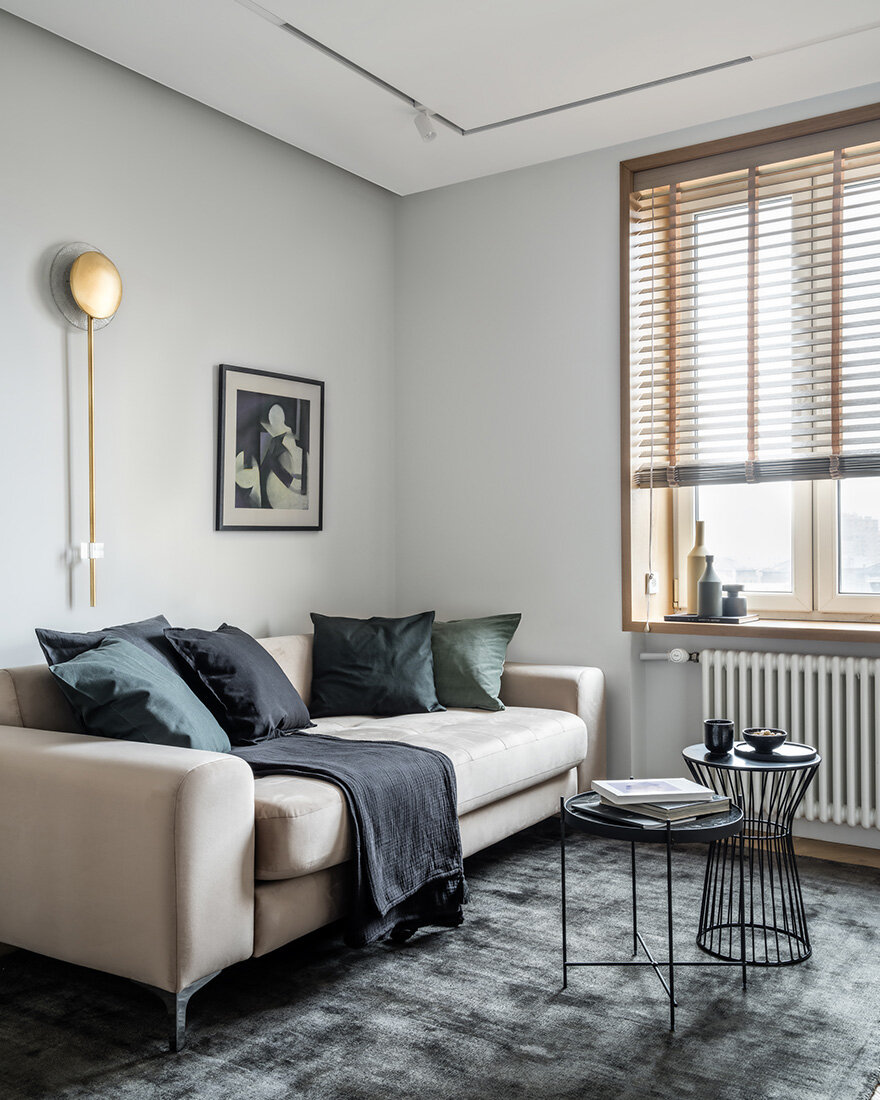 Бра, Corbett. Столики, Zuiver, BoConcept.