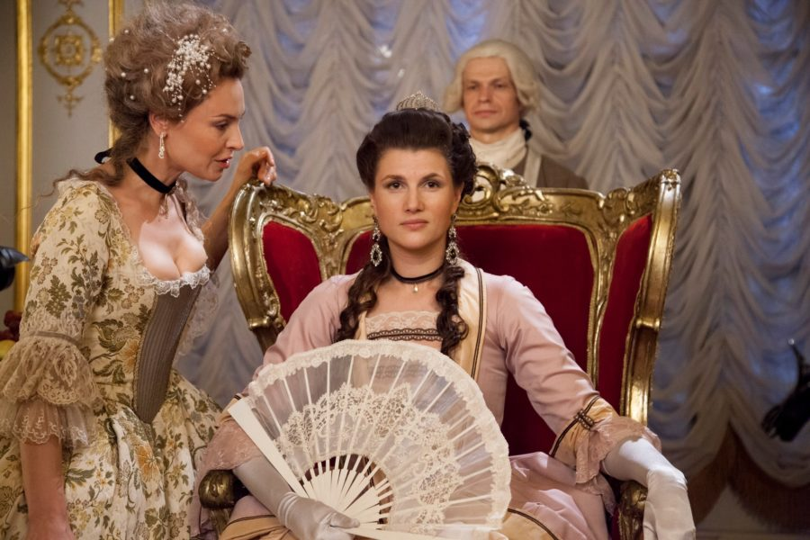 Очередная Екатерина II из сериала про Казанову. Из открытых источников.
