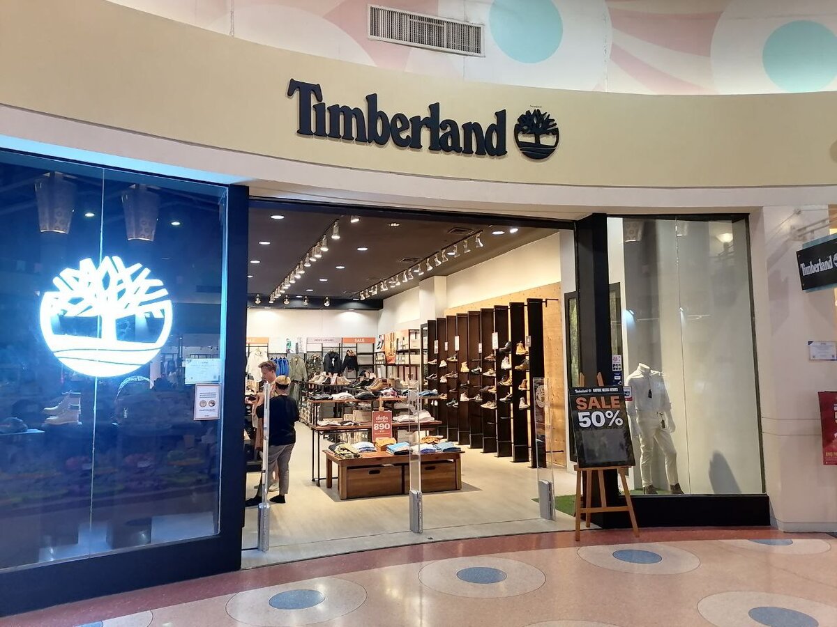 Timberland в трц OutletMall Pattaya.