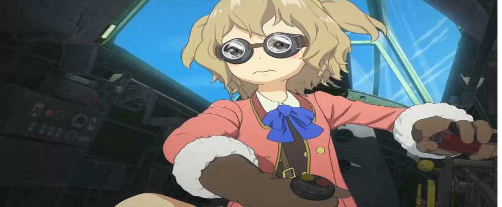 "Пустынная эскадрилья Котобуки" Режиссер: Цутому Мидзусима.