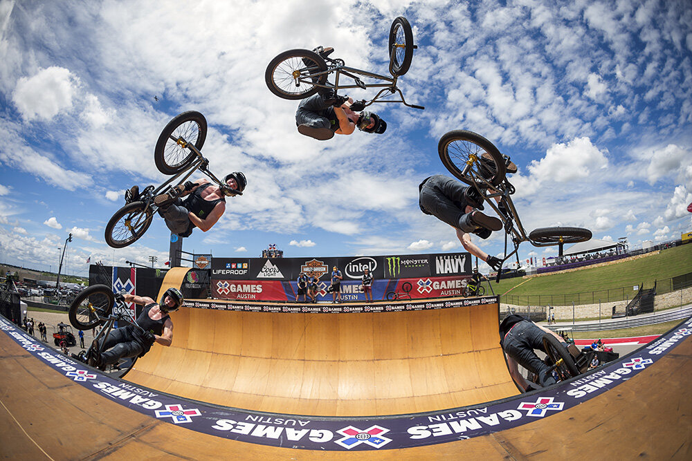 Экстремальный спорт BMX