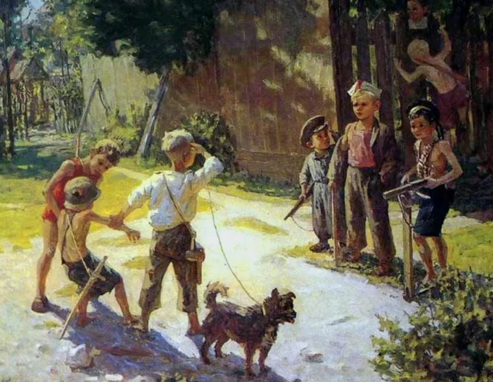 Федор Решетников «Достали языка», 1943 год