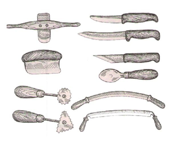 Инструменты для мездрения