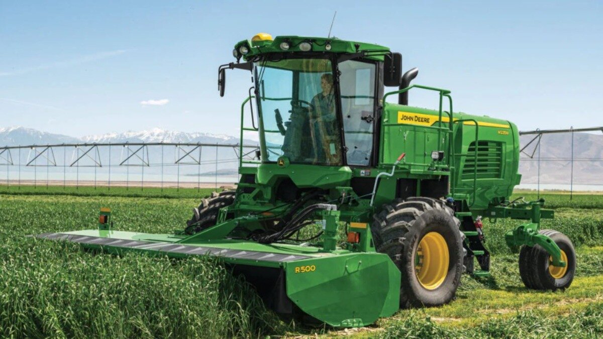 Новые валковые косилки от John Deere | ГлавПахарь | Дзен